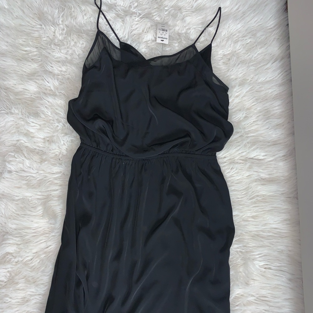 Express satin dress